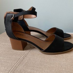 Style & co block heel sandals.